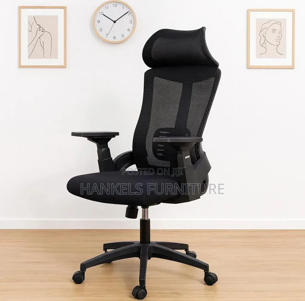 Orthopedic Office Chair-High Back for Home and Office Use