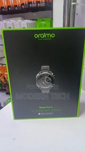Oraimo Watch Pro X Ip68 Amoled Smartwatch (Dual Cases)