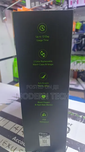 Oraimo Pro X 1.43′′ Amoled Smartwatch With Replaceable Straps
