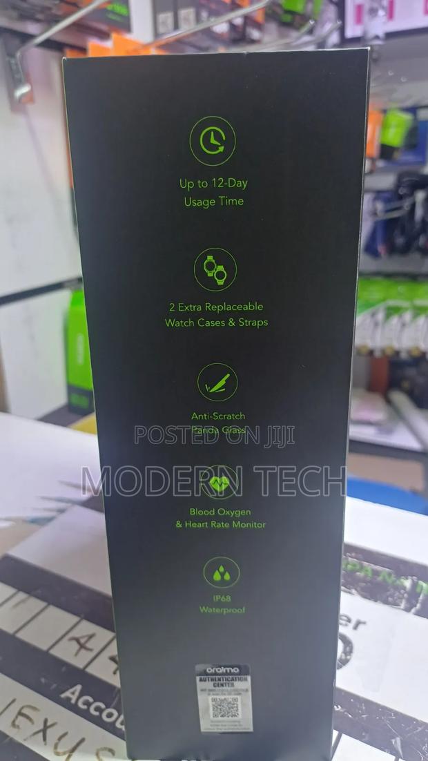 Oraimo Pro X 1.43′′ Amoled Smartwatch With Replaceable Straps - thumbnail 2