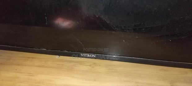 A 50" Vitron Tv With a Broken Screen but Still New - thumbnail 2