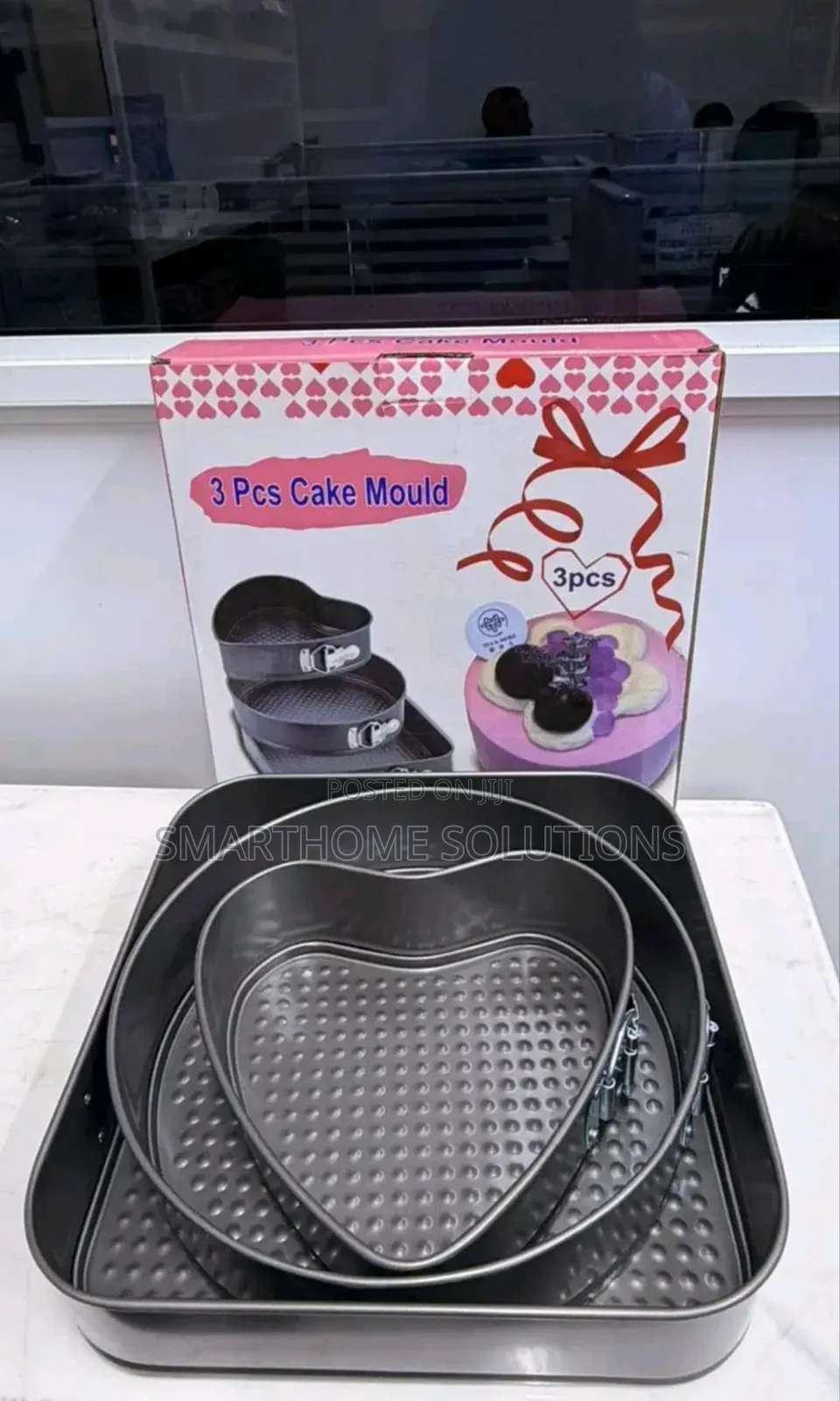3pcs Different Shapes Baking Trays