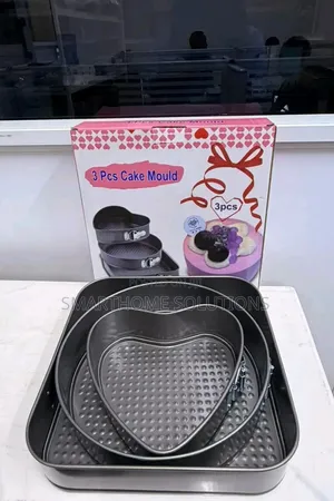3pcs Different Shapes Baking Trays