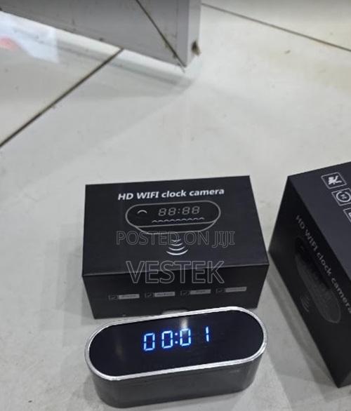 Hd 1080p Dv DVR Small Ip Mini Camera Table Clock Camera - main view