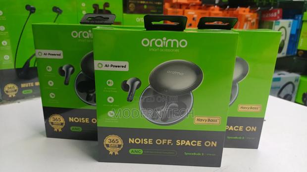 Oraimo Spacebuds 2 Wireless Earbuds – 52db Anc, Smart Features