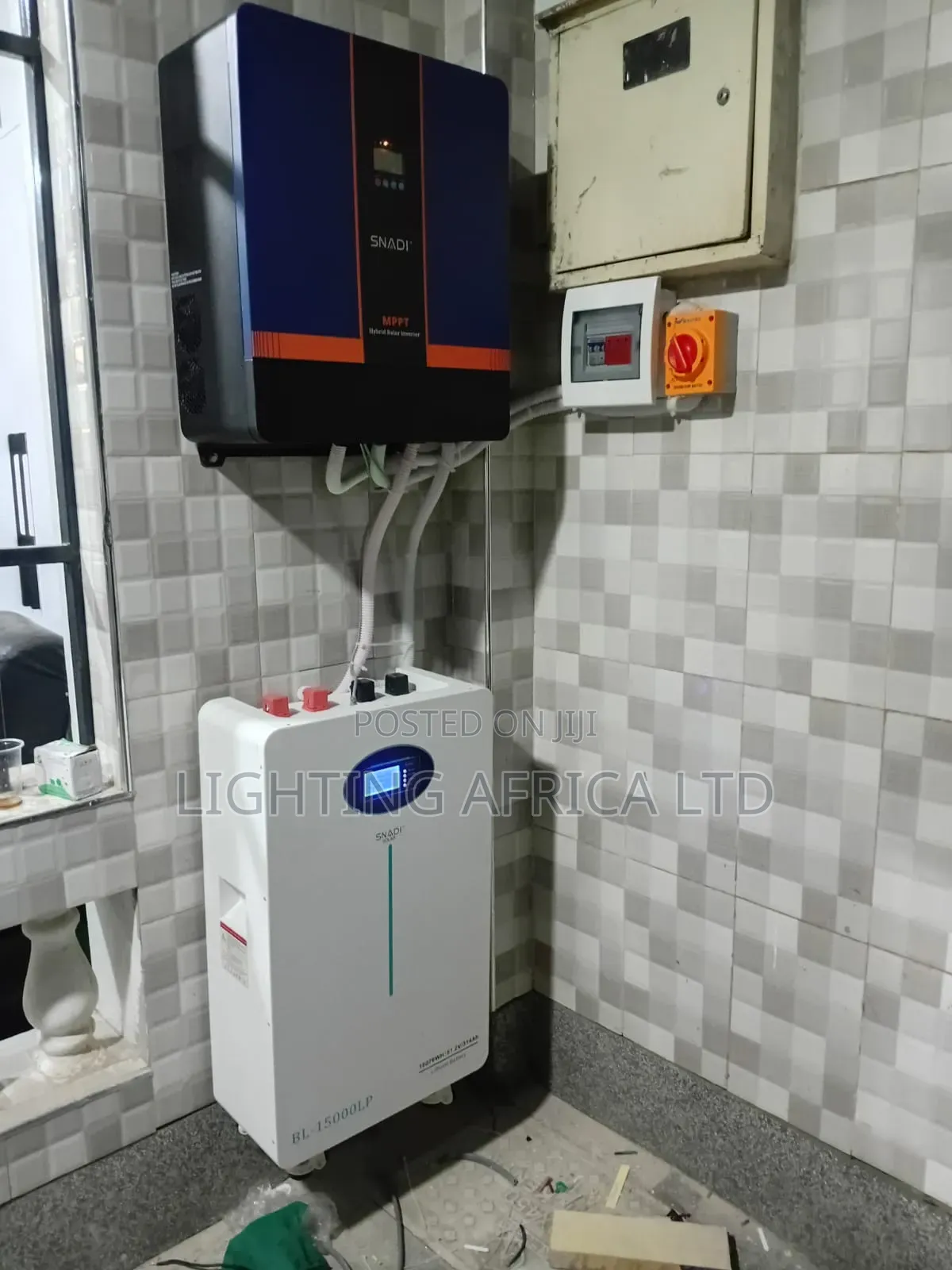 11kva - 15kwh Off-Grid Solar System - (12) 585w Bifacial Solar System
