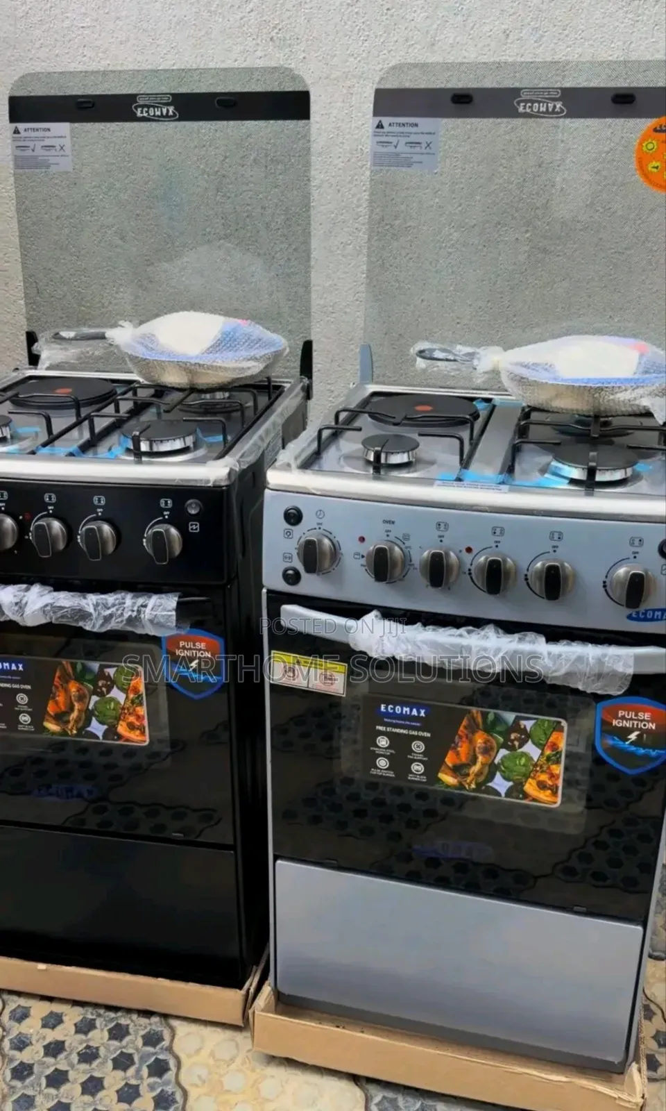 Cooker With Electric Oven