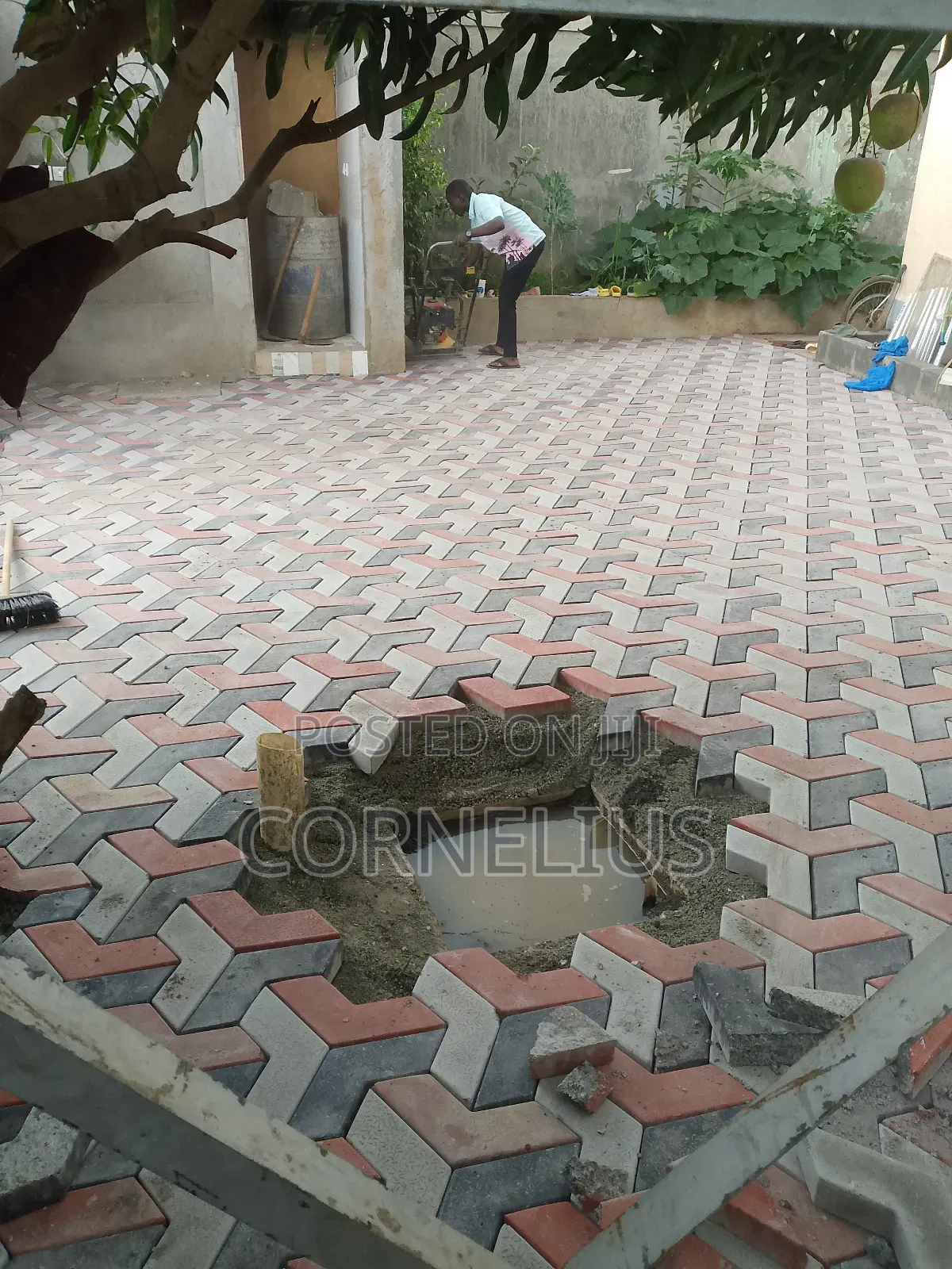 Cabro Installation and Polishing (Smart Perking Area)
