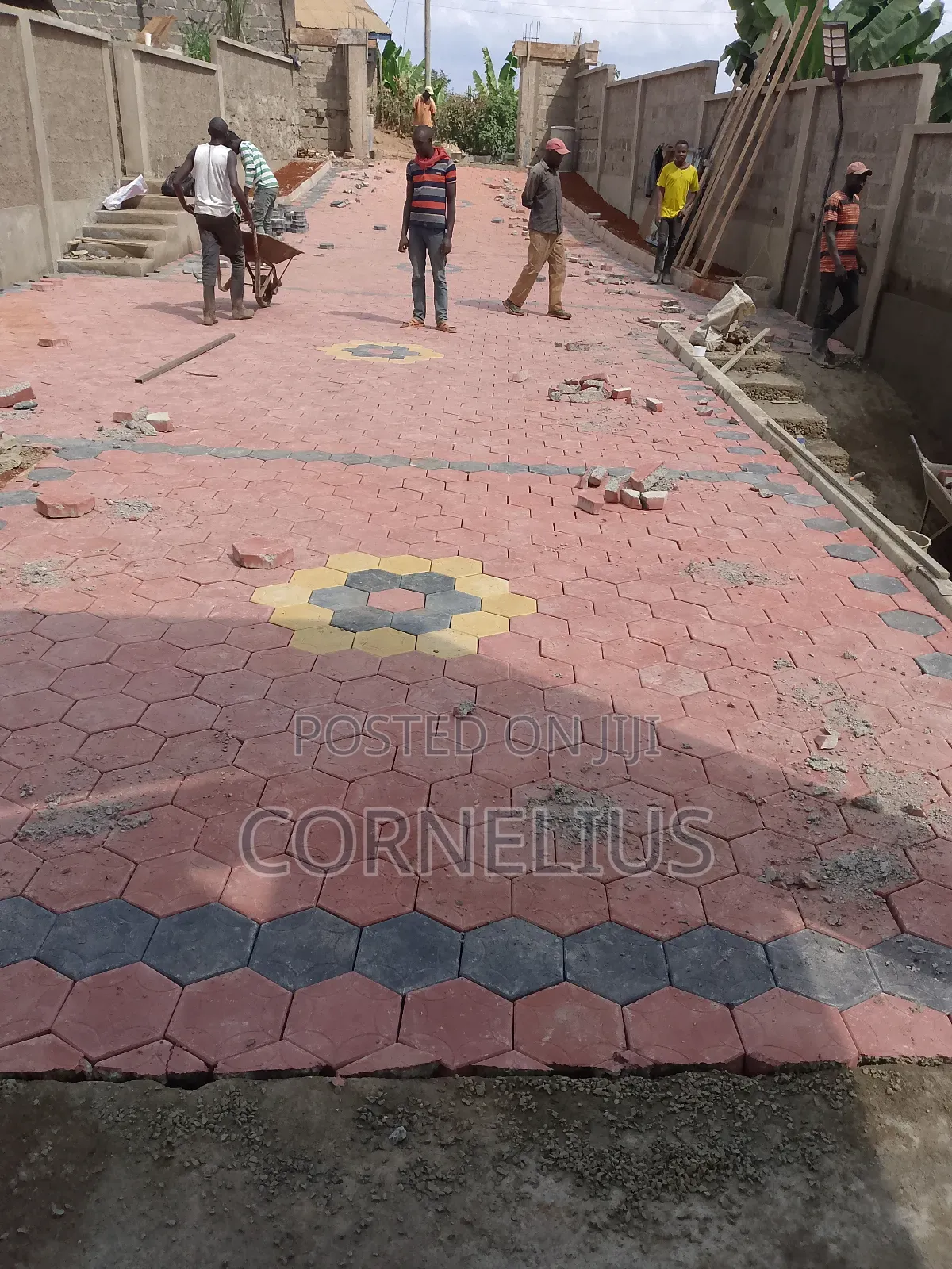 Cabro Installation and Polishing (Smart Perking Area)