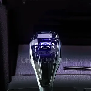 Mazda Led Crystal Gear Shift Knob 7 Color Automatic Switch