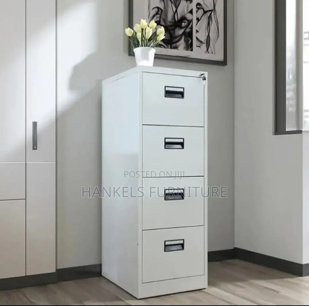 4-Drawer Office Filing Cabinet for Organized Document Storage