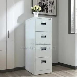 4-Drawer Office Filing Cabinet for Organized Document Storage