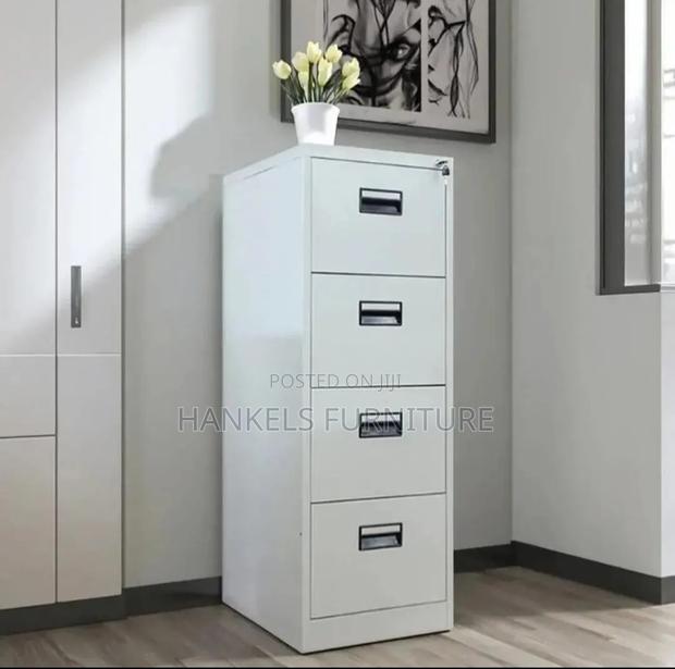 4-Drawer Office Filing Cabinet for Organized Document Storage