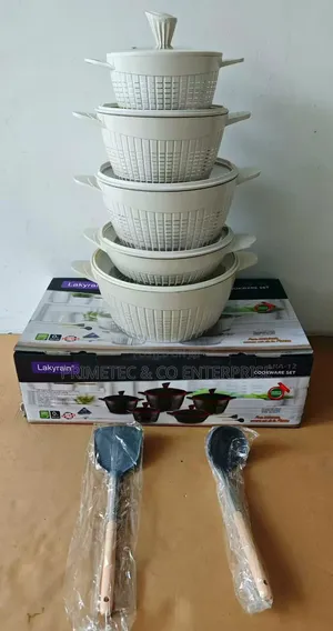12pcs Rackrain Granite Serve/Cookware