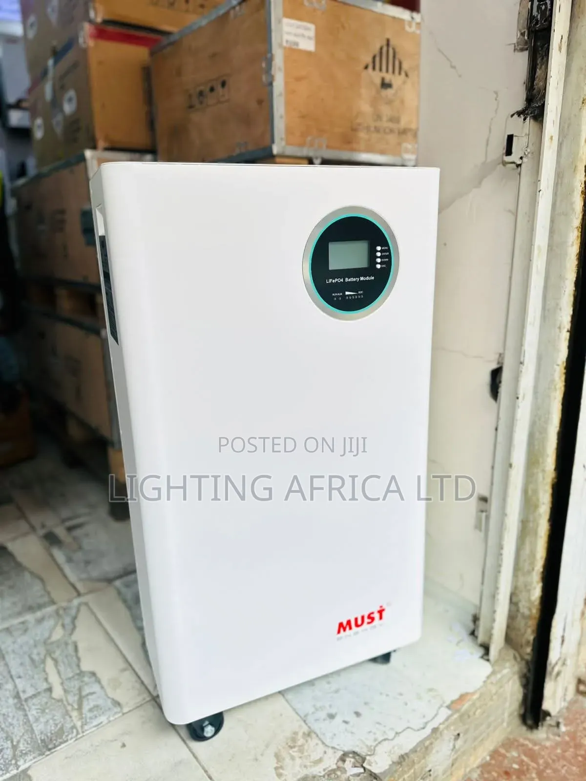 Must 15.36kwh - 48v Lithium Ion Top Quality Solar Battery 6000 Cycle