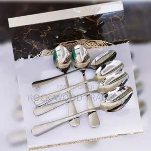 Heavy Gauge Stanless Steel Table Spoons 6spoons