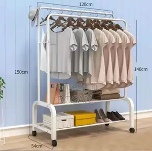 Double Pole Multifunctional Cloth Organizer