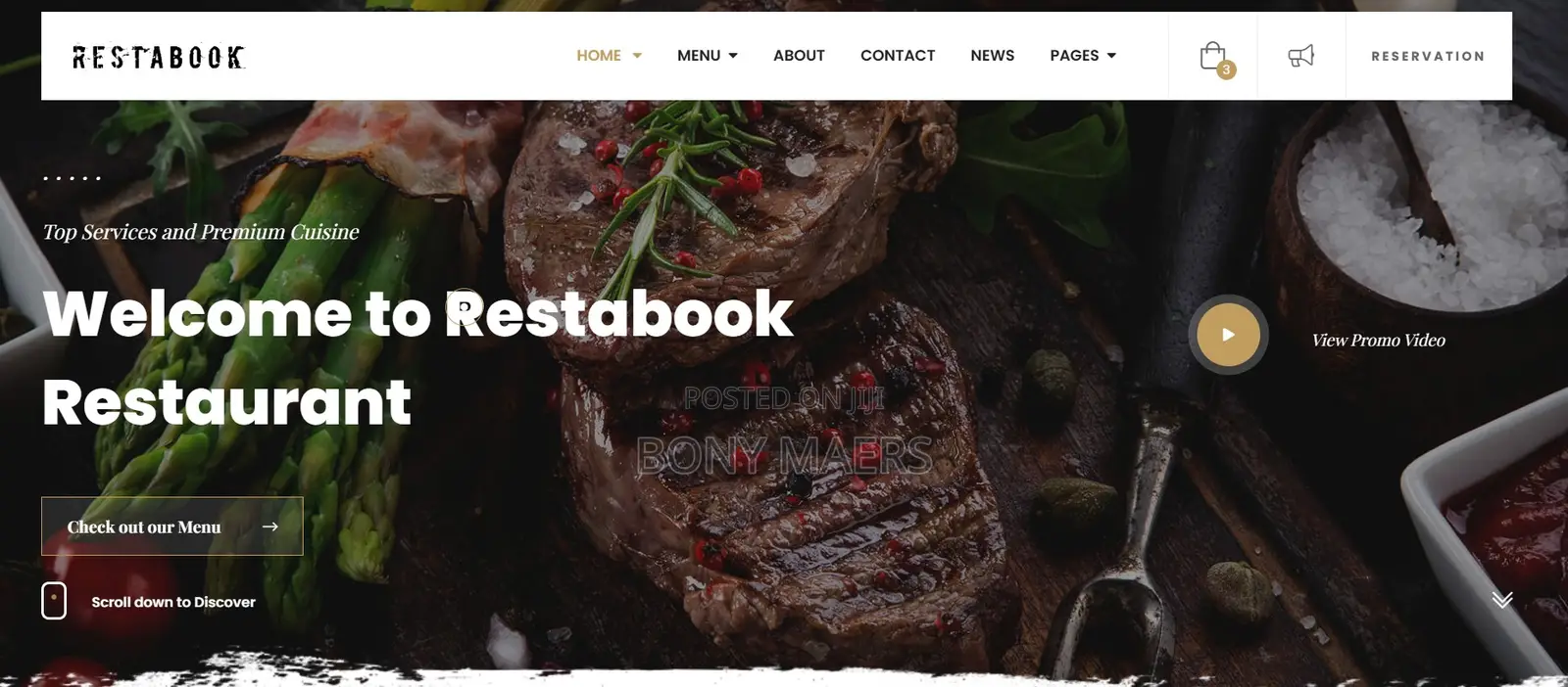 Restaurant Website