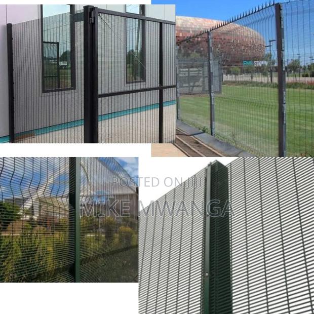 Heavy Duty Clear View Anti Climb Fence