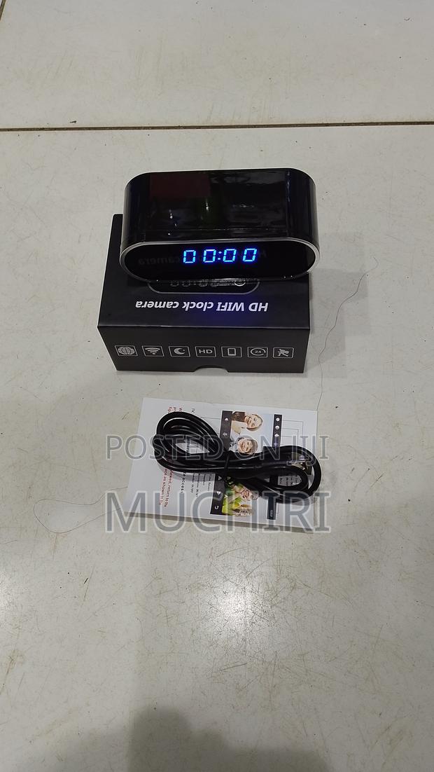 Table Clock Camera Alarm Mini Wifi Full Hd 1080p