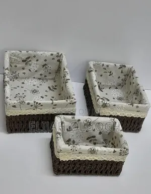 3in1 Weaved Basket Organizer Now Available in 2 Colours