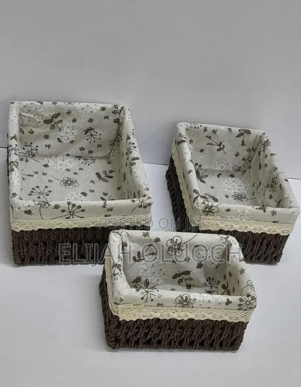 3in1 Weaved Basket Organizer Now Available in 2 Colours
