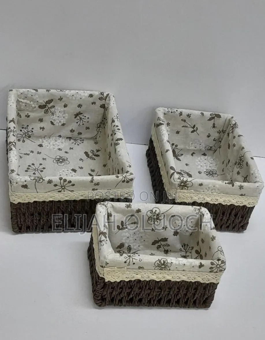 3in1 Weaved Basket Organizer Now Available in 2 Colours