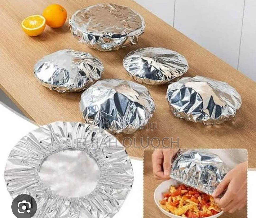 Reusable 10pcs Aluminium Film Foil Food Covers Now Available