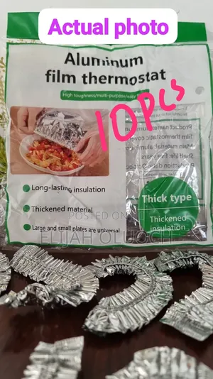 Reusable 10pcs Aluminium Film Foil Food Covers Now Available
