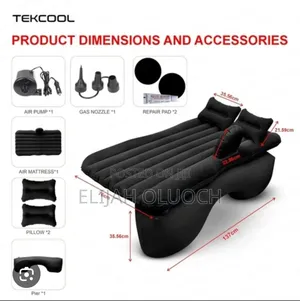 Car Back Seat Inflatable Bed Now Available in 3 Colours