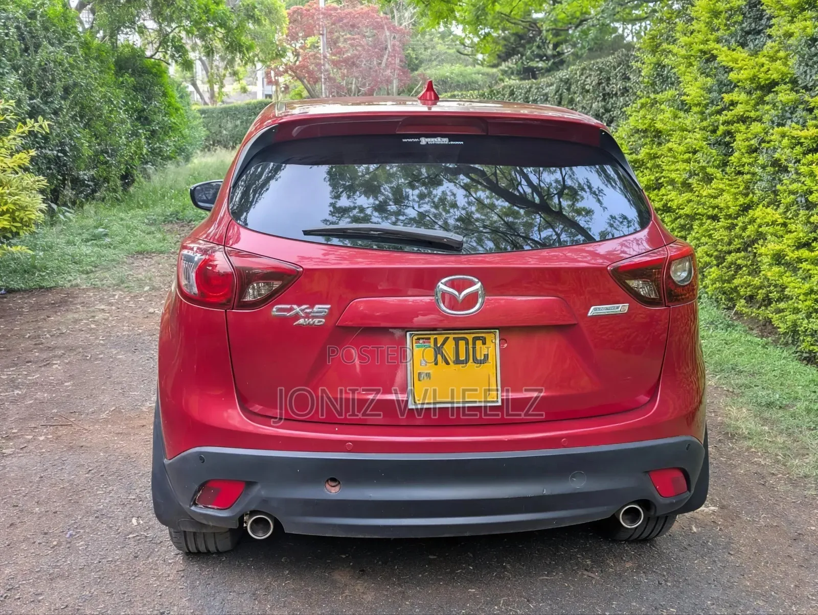 Mazda CX-5 2.2 Diesel AWD 2015 Red