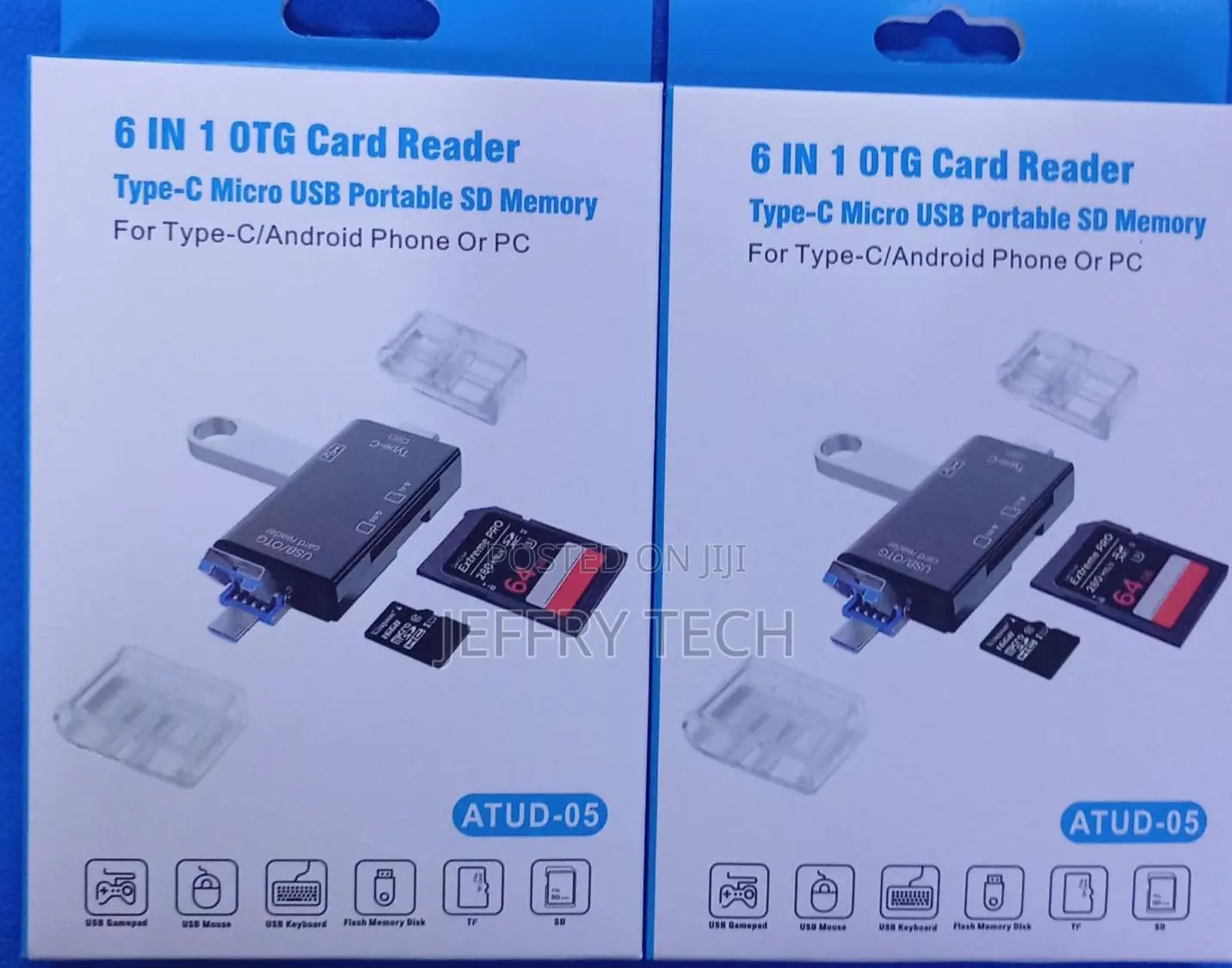 Usb Sd Card Reader + Micro Usb Memory Otg Adapter for Tf Sd SDXC SDHC
