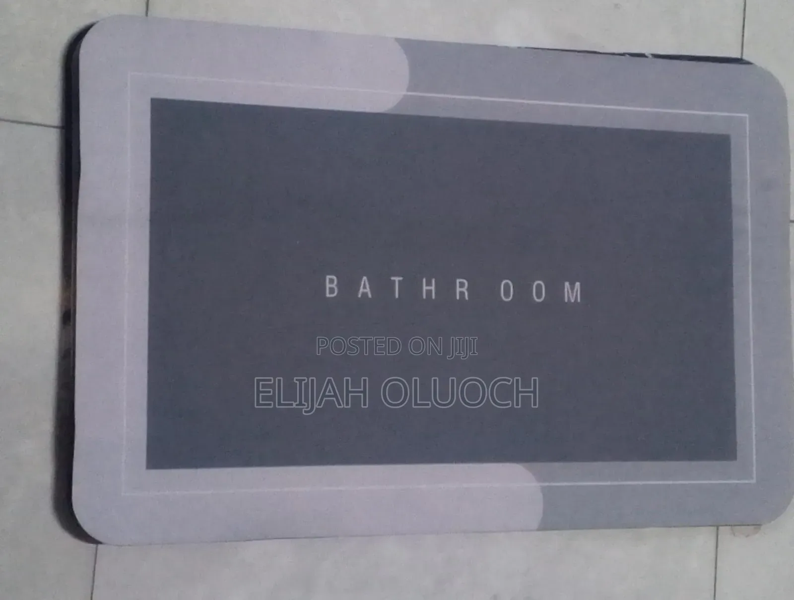 40x60 Anti Slip Rubber Base Shower Bathroom Mat or Door Mat