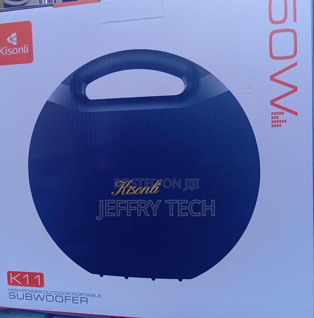 Kisonli , a Portable High-Power Outdoor Subwoofer.