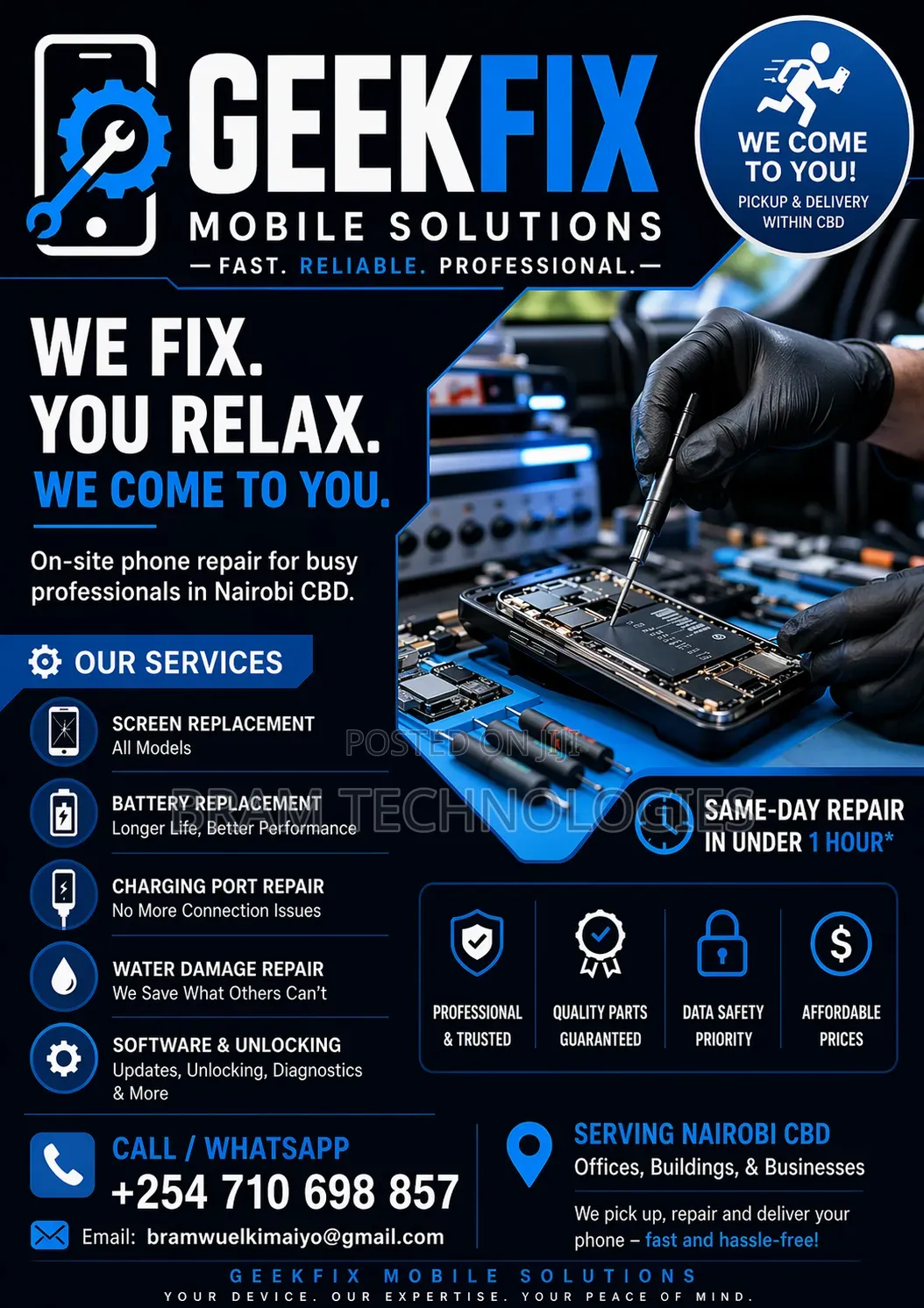 Mobile Repair and Computer Repair Technician (Certified)