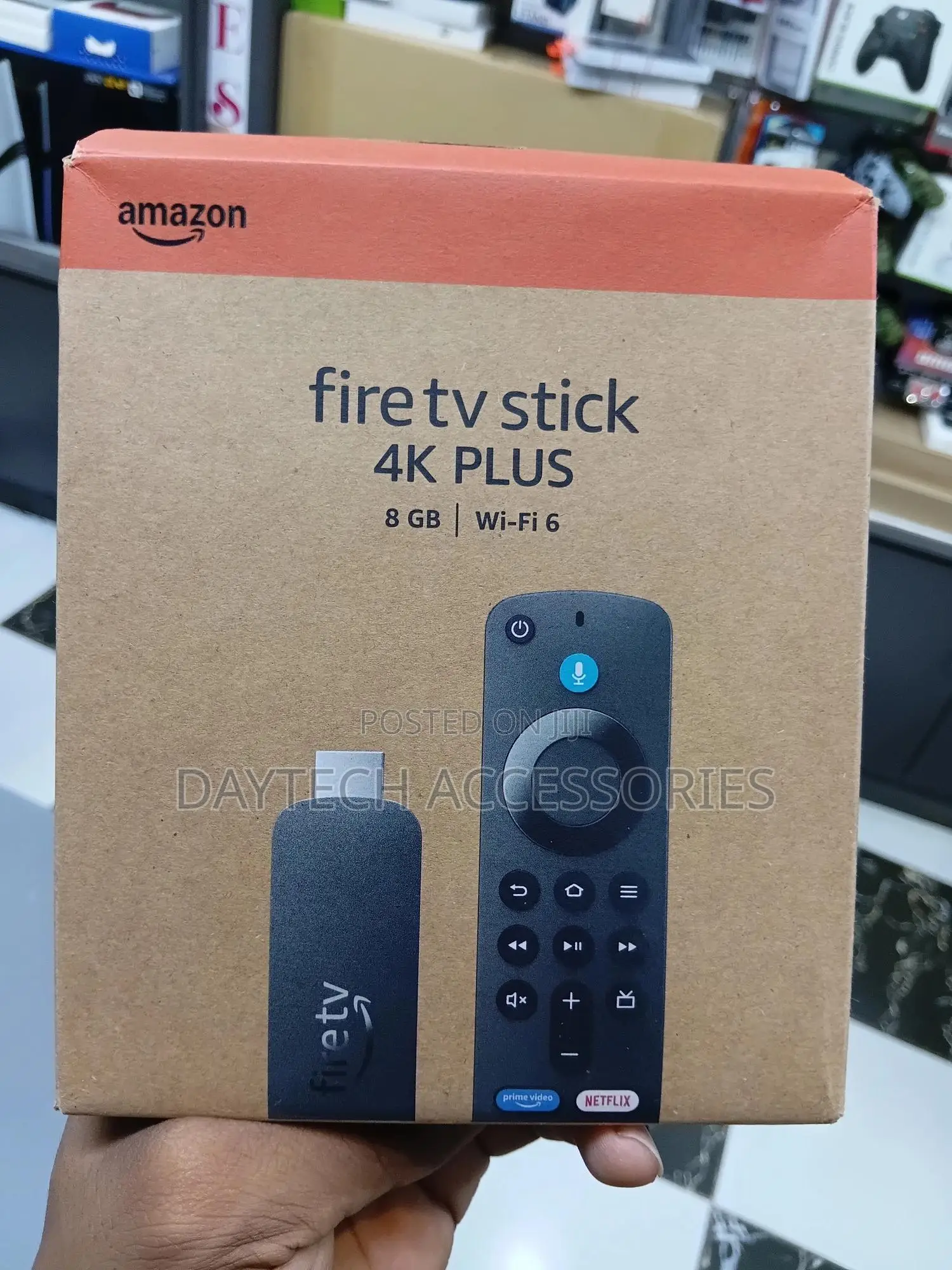 Amazon Fire Tv Stick Plus Streaming 8gb Wifi 6 Alexa Remote