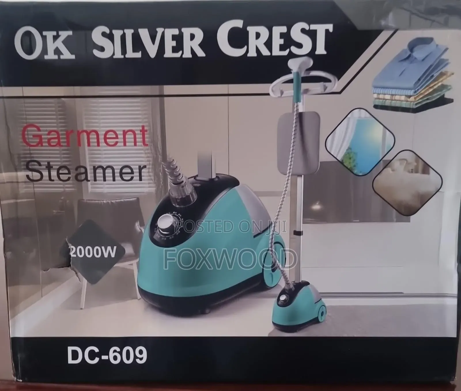 Silver Crest Garment Steamer, Model Dc-609.