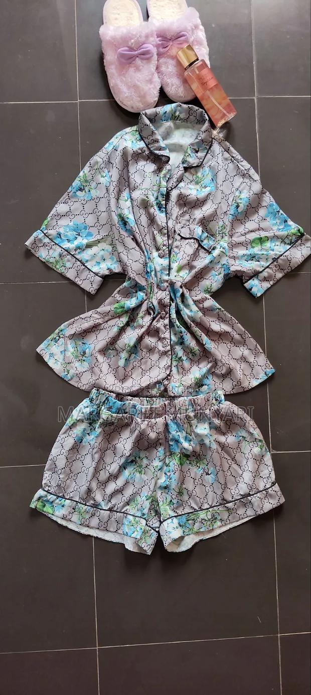 Light Green and Flowed Pajama Wear - thumbnail 3