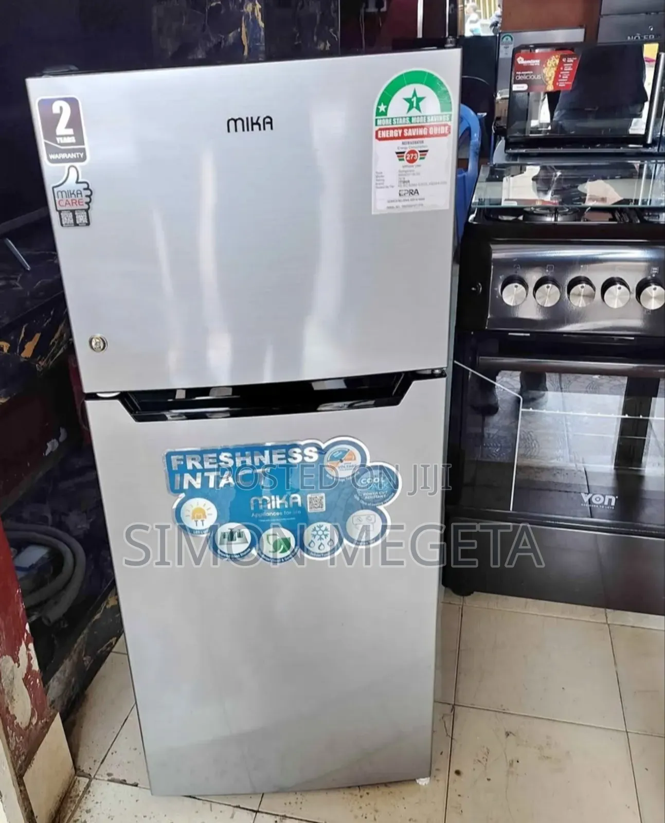 Mika 118l Fridge – Reliable Cooling for Home Office Use