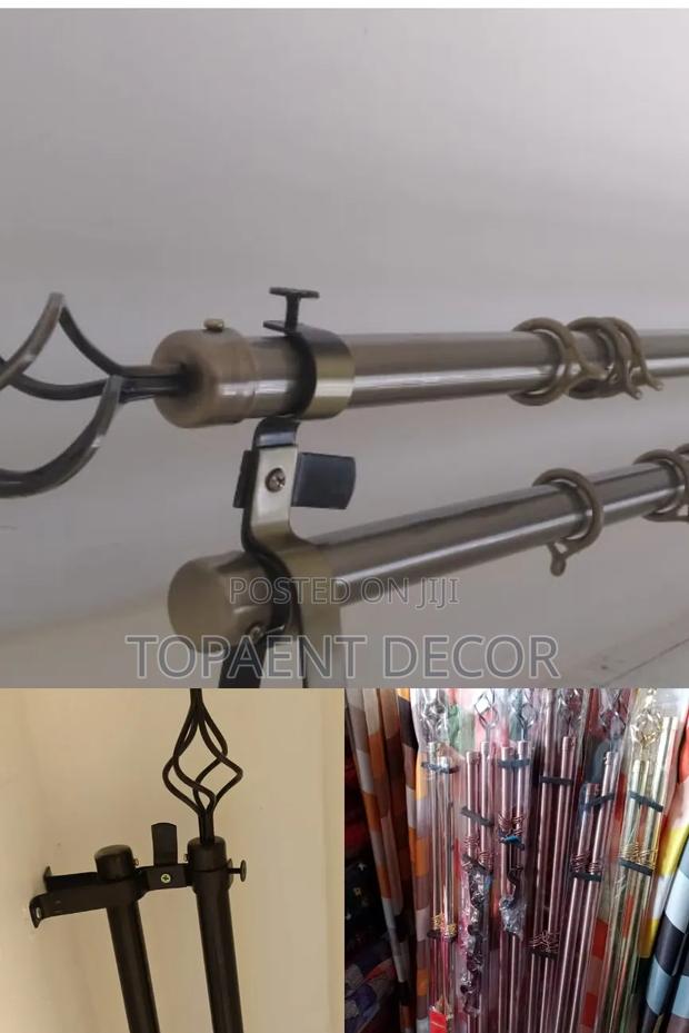 Built for Fit and Finish Adjustable Curtain Rods
