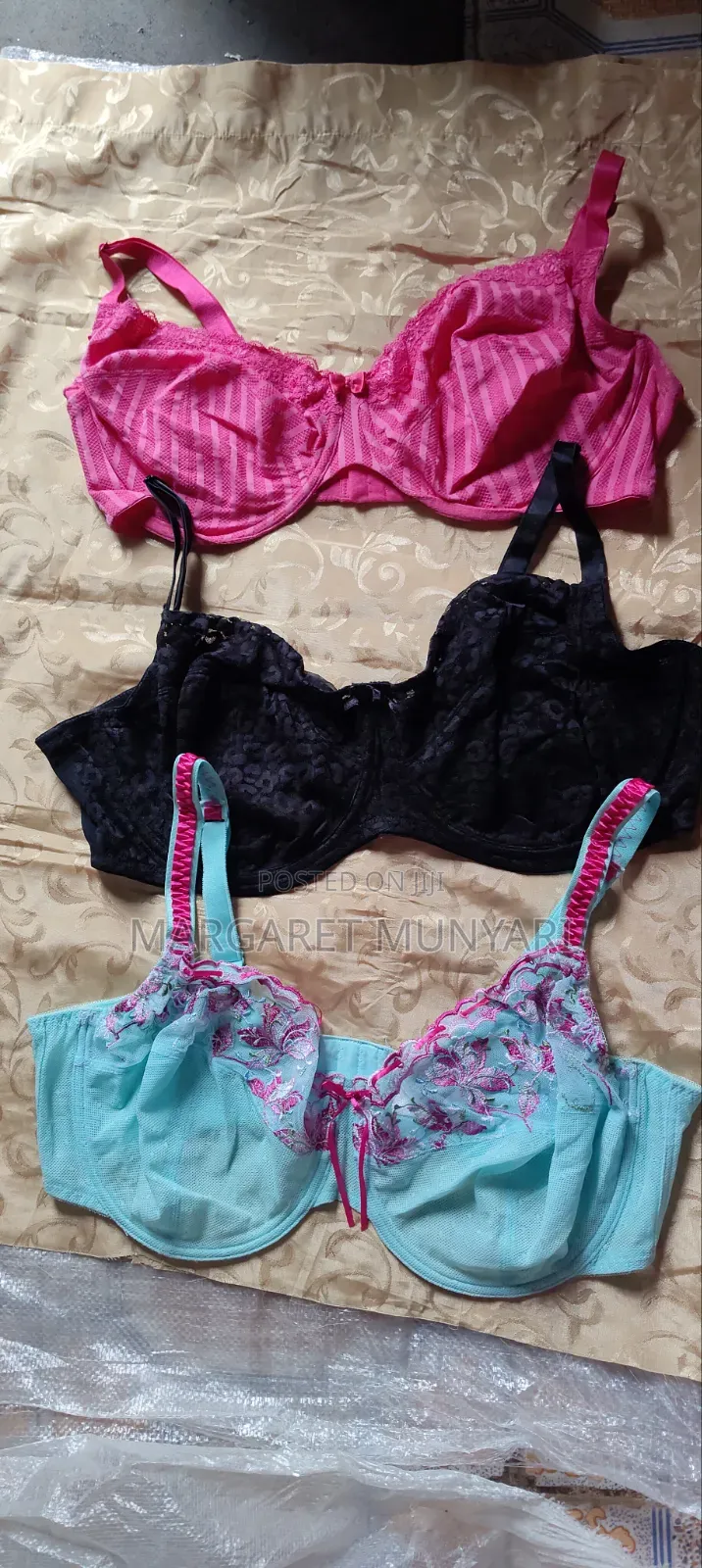 Coloured Lace Bras