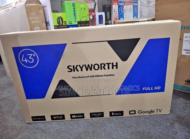 Skyworth 43” Android Tv – Home Cinema Experience Redefined