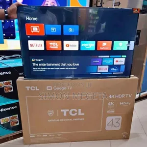 TCL 43” Smart Tv – Ultra Hd Crystal Clear Display