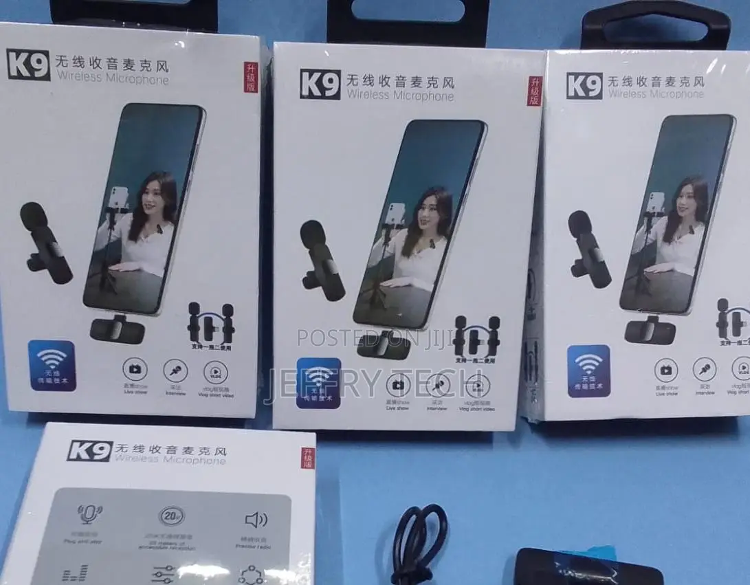 2-in-1 Wireless Microphone – Dual Mic System for Studio-Quality Pod