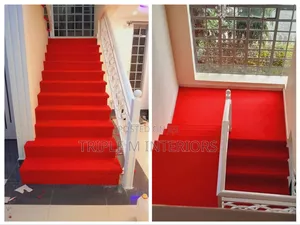 Staircase Wall Carpet Work