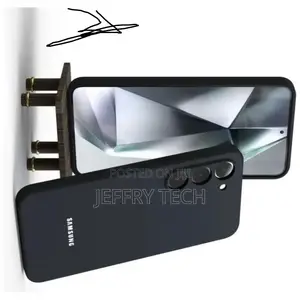 Samsung Galaxy A16 Back Cover Black Silicone Unique Phone Case/Cover