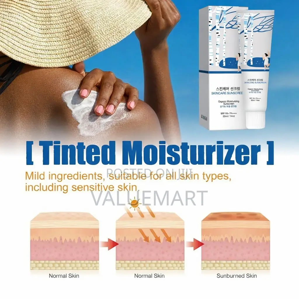 Sunscreen SPF 50+ Cream 50ml – Moisturizing