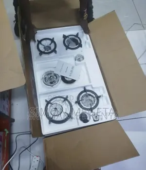 Silver Bolesi 5burner in-Built Cooker