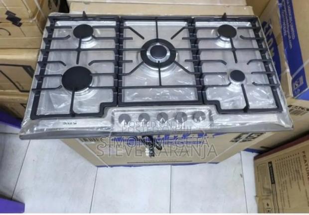 With 14months Warranty Bolesi 5burner in-Built Cooker