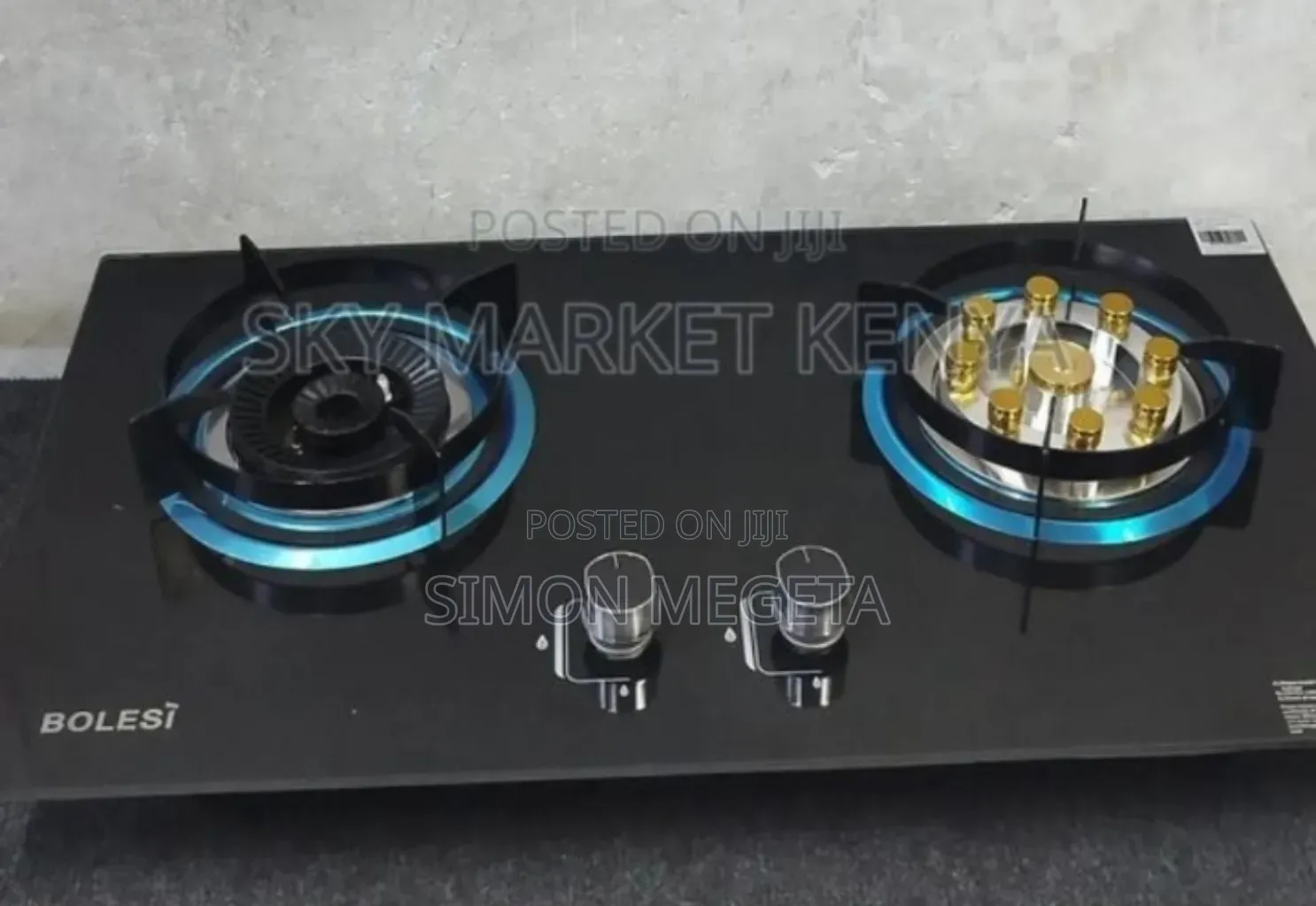 Wok Burner Bolesi 2burner in-Built Cooker